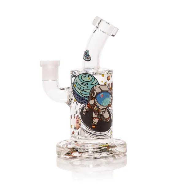 Wormhole Glass 6" Lost In Space Rig - Clear | Third Party Brands | 420 Science