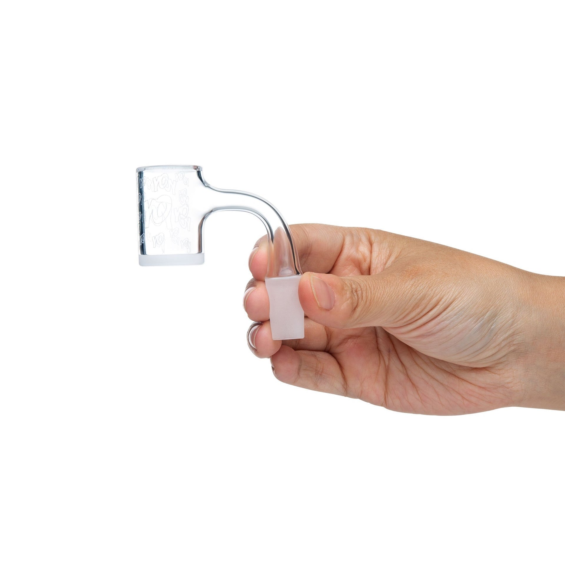 Yo Dabba Dabba Opaque Seamless Quartz Flat Top Banger | Quartz Bangers | 420 Science