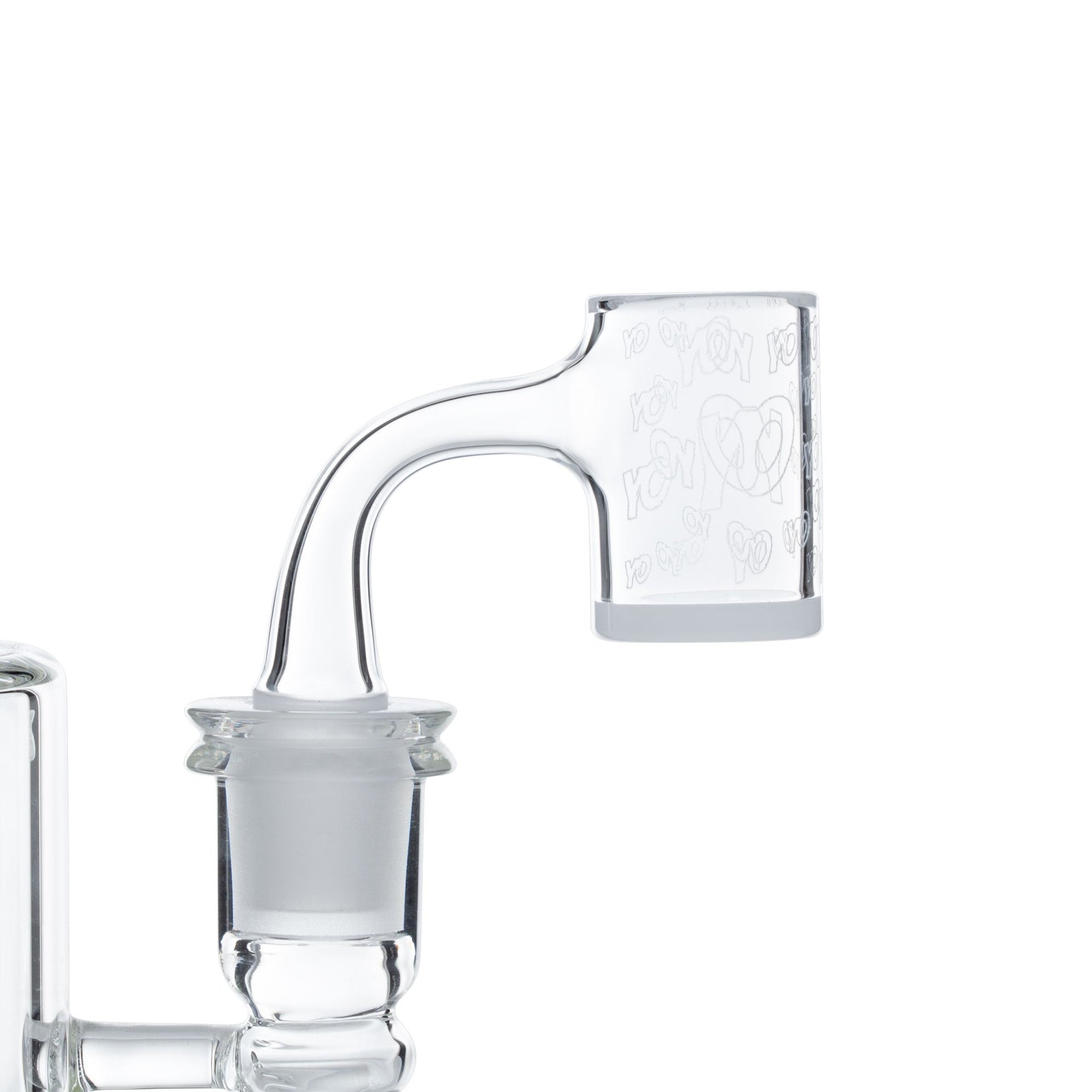 Yo Dabba Dabba Opaque Seamless Quartz Flat Top Banger | Quartz Bangers | 420 Science