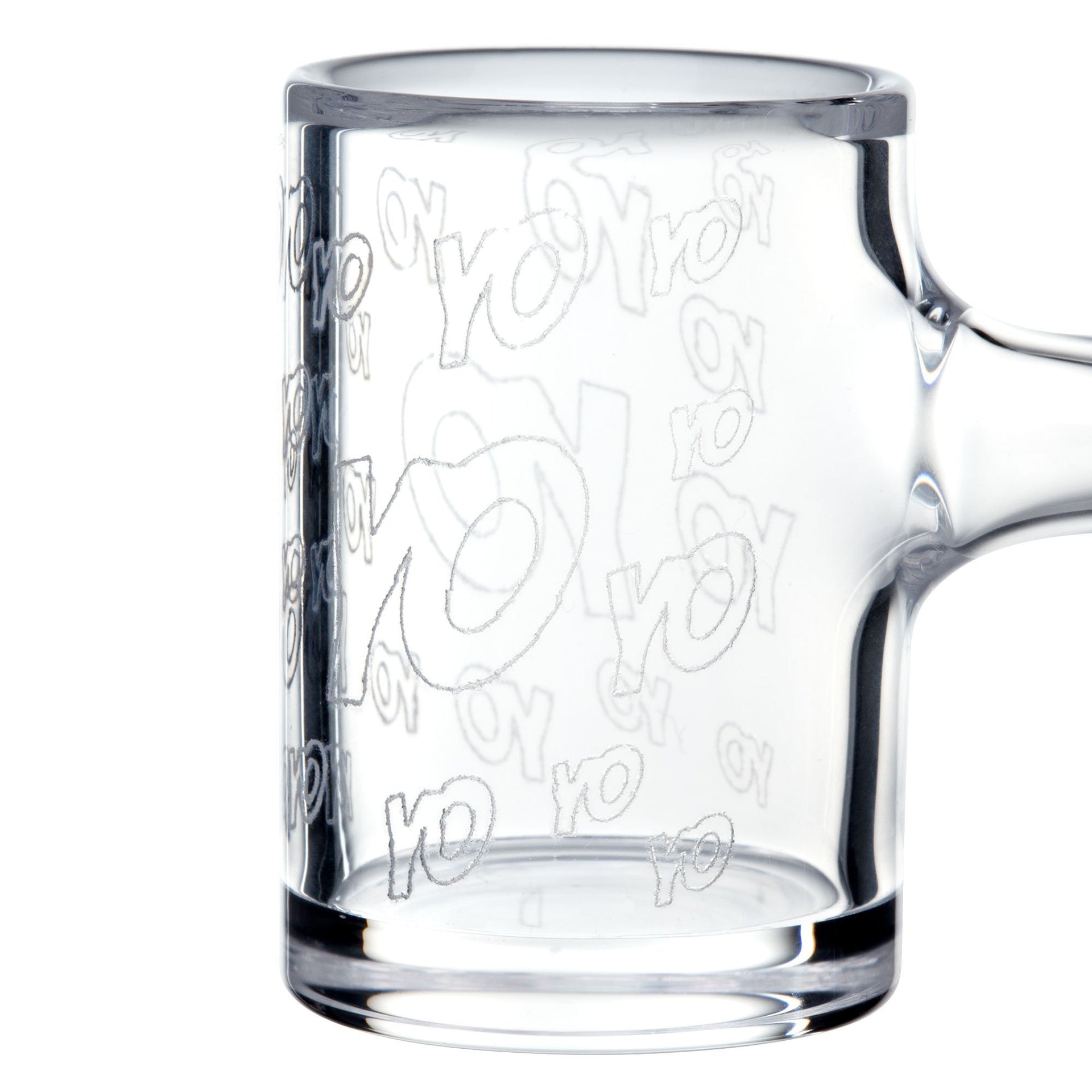 Yo Dabba Dabba Seamless Quartz Flat Top Banger | Quartz Bangers | 420 Science