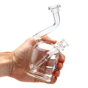 Zob 7in Bubbler w/Fixed Showerhead Downstem | Bongs & Water Pipes | 420 Science