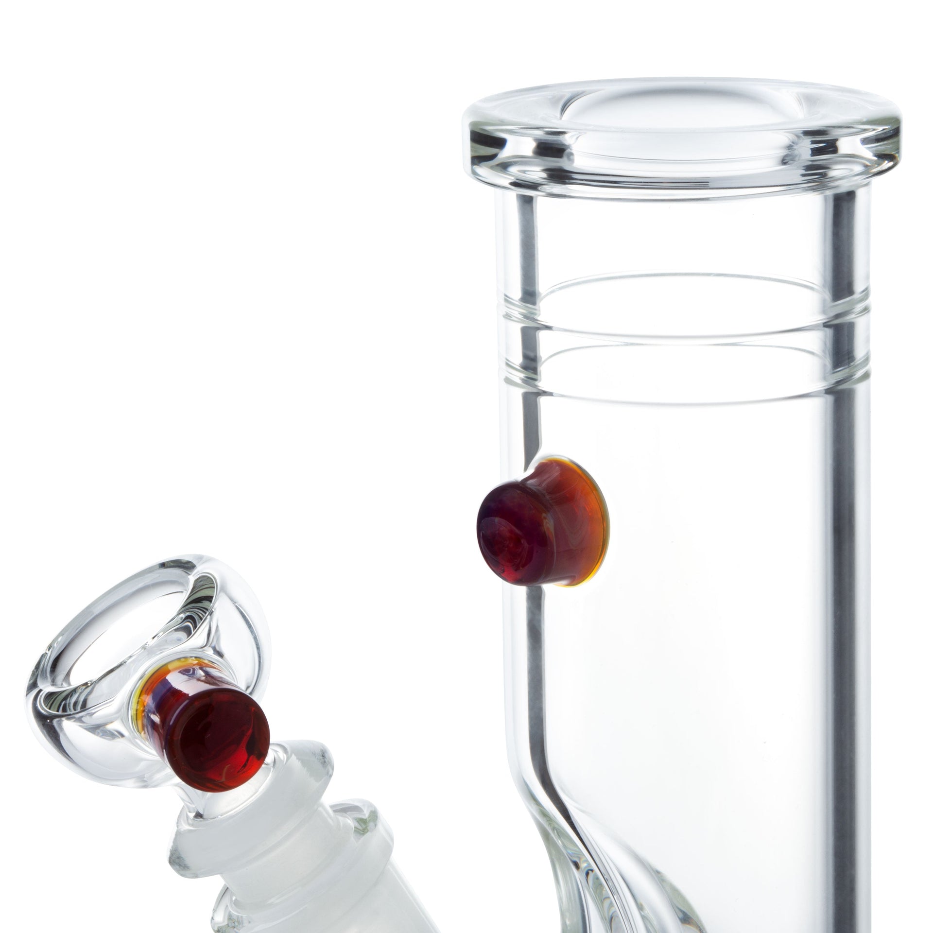 Zombie Hand Studios 11in Double Bubble Bong | Bongs & Water Pipes | 420 Science