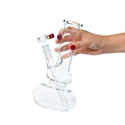 Zombie Hand Studios 11in Double Bubble Bong | Bongs & Water Pipes | 420 Science