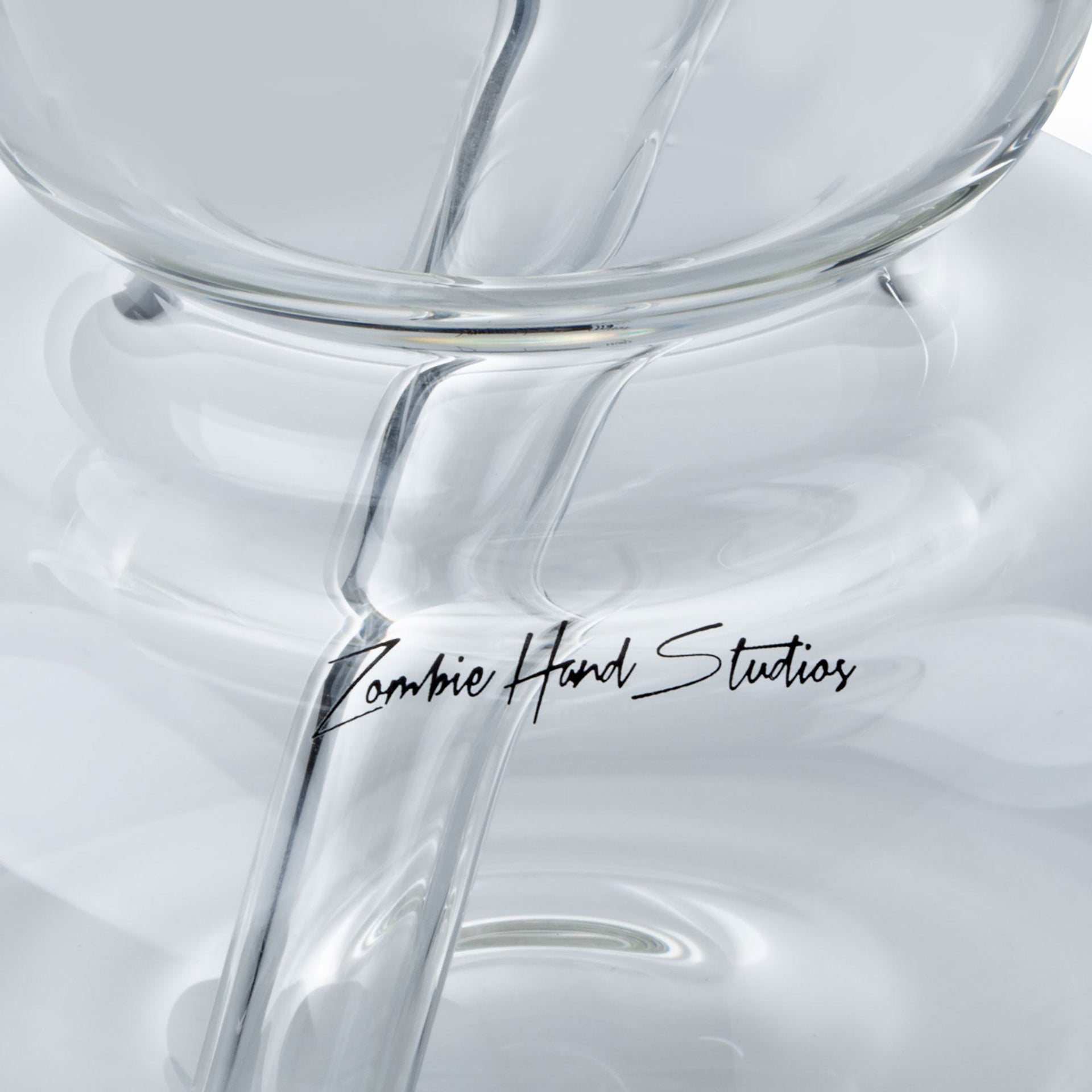 Zombie Hand Studios 11in Double Bubble Bong | Bongs & Water Pipes | 420 Science